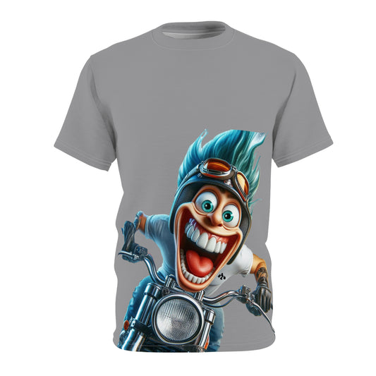 Biker Tee Ride Like the Wind Unisex Cut & Sew