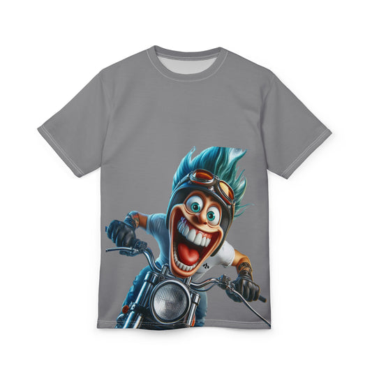 Biker Tee Ride Like the Wind Unisex Cut & Sew