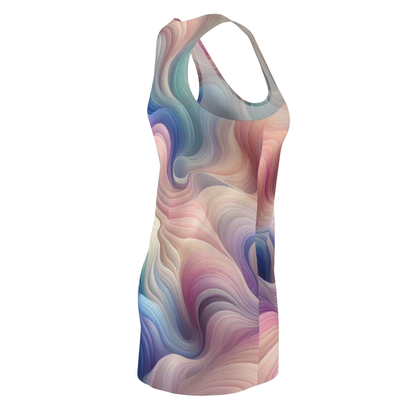 Racerback Dress Waves Beach Summer Vibes