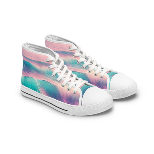Women's High Top Sneakers SeaWaves