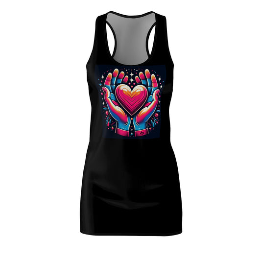 Colorful Heart Hands Dress