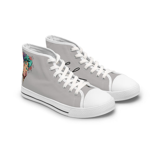 Women's High Top Sneakers Joyful