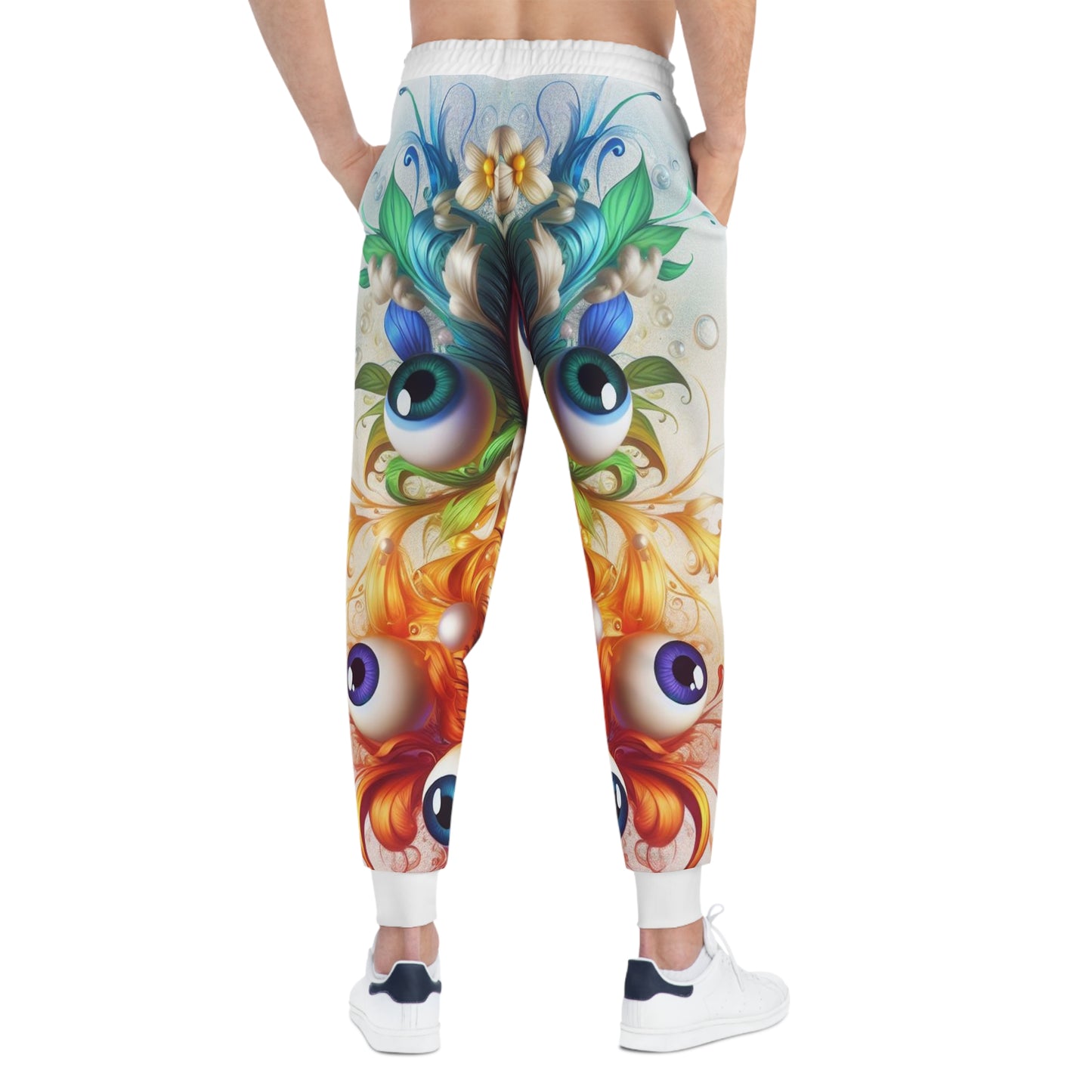 GoofyEyesFlowers Athletic Joggers