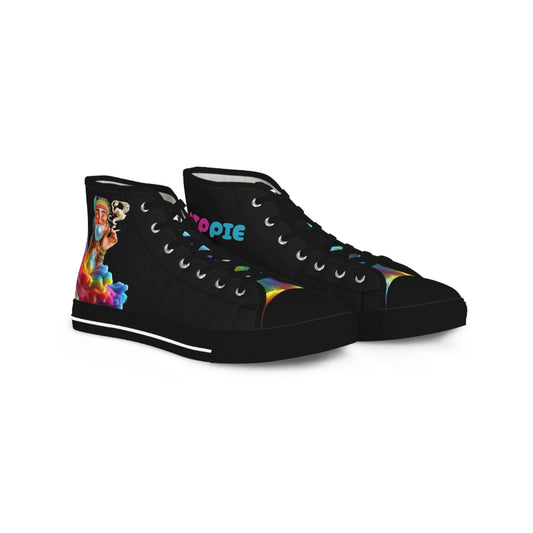 Men's High Top Sneakers Hippie