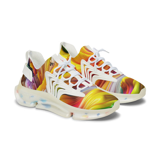 Women's Color Splash Kicks Mesh Sneakers