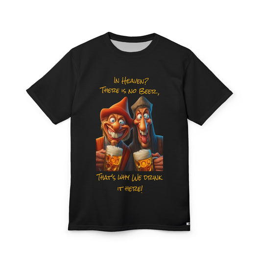 Beer Buddies Unisex Tee - Dutch Saying Humorous T-Shirt for Social Beer Lovers