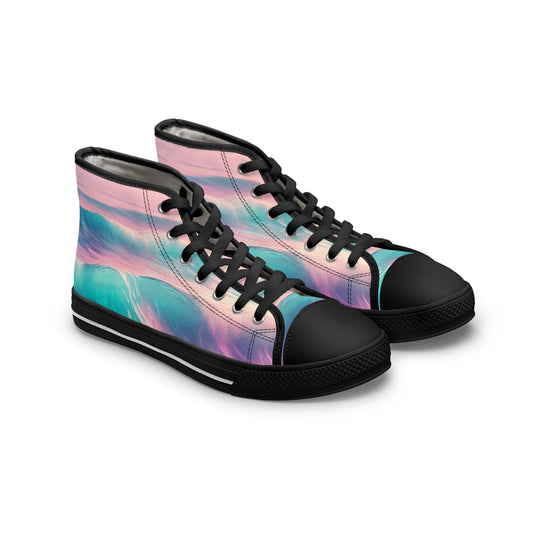 Women's High Top Sneakers SeaWaves