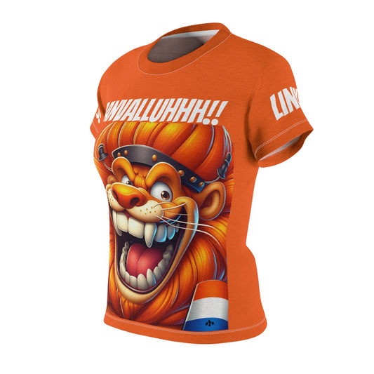 Women's Tee - Aanvalluhhhh Dutch Football Team Support Shirt