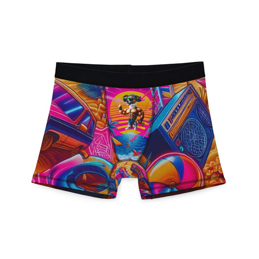 Men's Fun Graphic 90's Beach Boxers