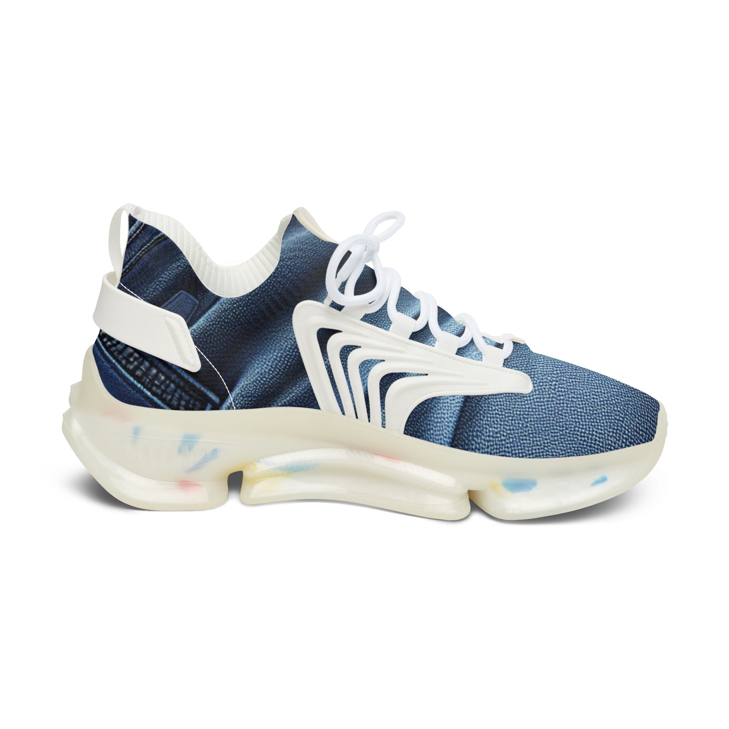 Women's Mesh Sneakers JeansPrint