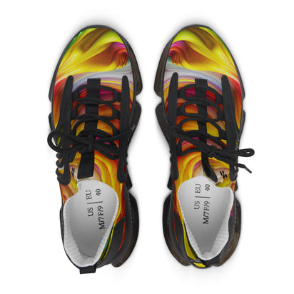 Women's Color Splash Kicks Mesh Sneakers