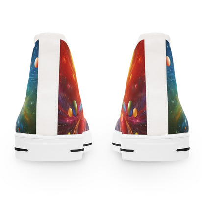Women's High Top Sneakers Universe-02