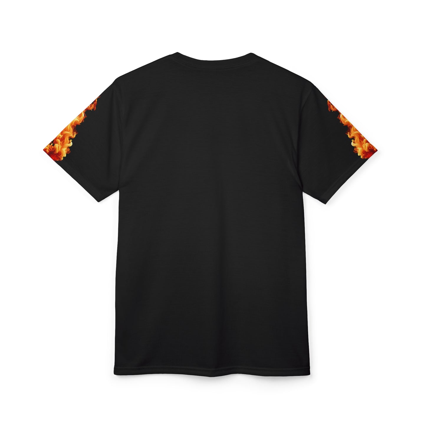 T-Shirt - Strong Fireman Standing in the Fire to Fight Fires