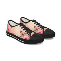 Women's Low Top Sneakers SpringButterfly01