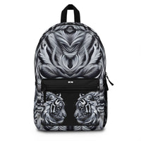 Tiger Print Backpack