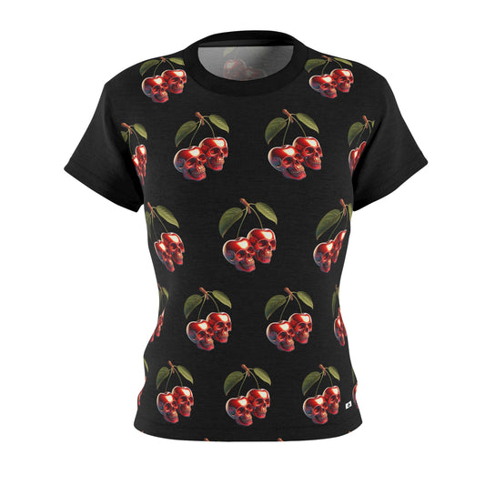 Women's T-Shirt CherrieSkull RebelStyle (Reserved)