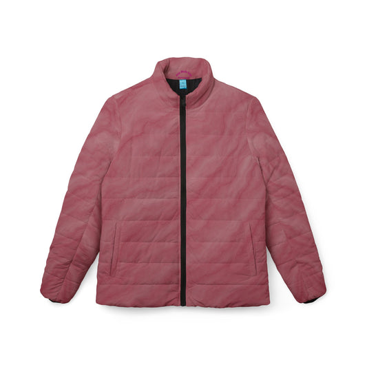 Women's Quilted Pink Puffer Jacket – Lightweight Coat