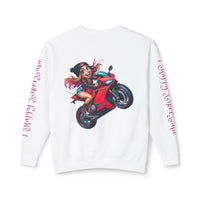 Happy Biker Babe Sweatshirt