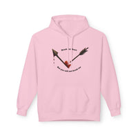 Broken Heart Arrow Hoodie — 'Break My Heart but You Will Not Break Me' Graphic Pullover