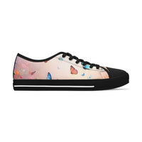 Women's Low Top Sneakers SpringButterfly