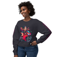 Happy Biker Babe Sweatshirt