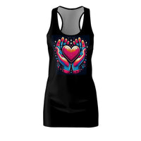 Colorful Heart Hands Dress