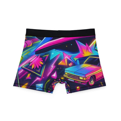 Fun Vibe Men Boxers with Colorful 90's Duck Design