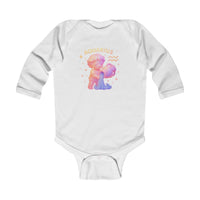 Aquarius Baby Bodysuit - Cute Zodiac Infant Long Sleeve Onesie