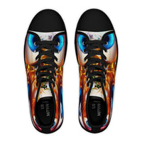 Women's High Top Sneakers GoofyEyes-White