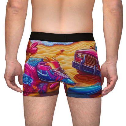 Men's Fun Graphic 90's Beach Boxers