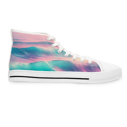 Women's High Top Sneakers SeaWaves