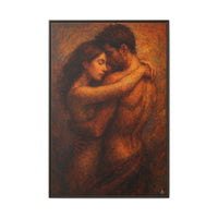 Embrace Lovers Painting Canvas