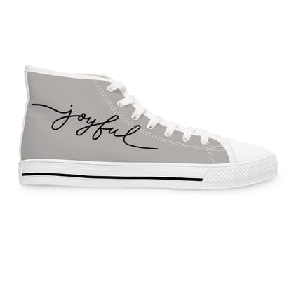 Women's High Top Sneakers Joyful
