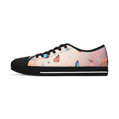 Women's Low Top Sneakers SpringButterfly