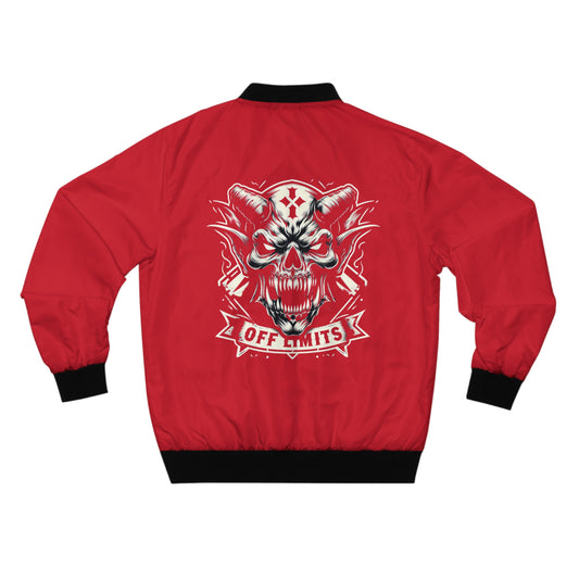 Men's Bomber Jacket OffLimits DarkRed