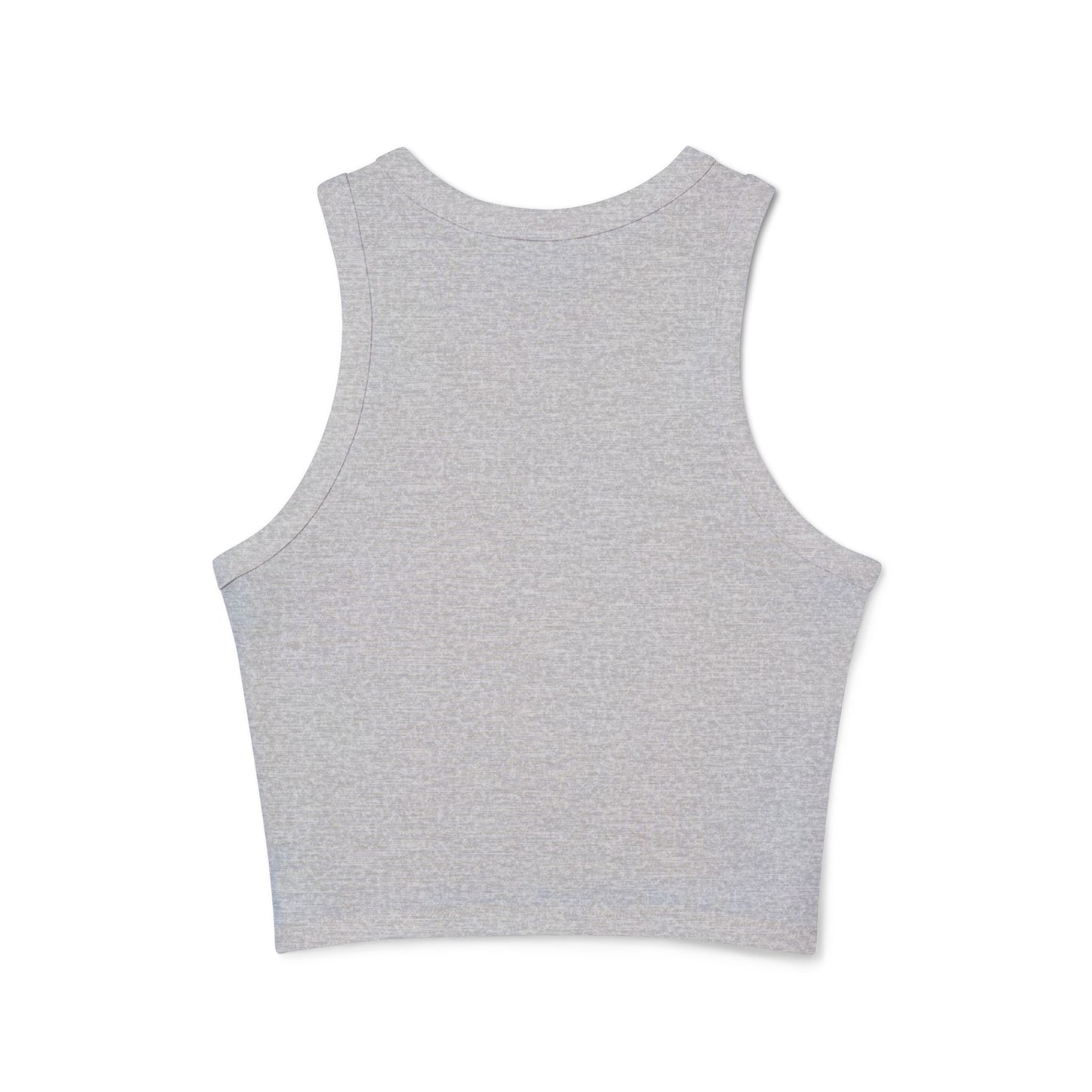 Tank Top - Cute Big Kitten Eyes Design - Women's Micro Rib Racer
