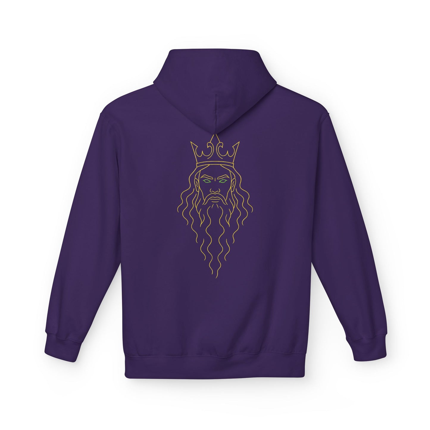 Hoodie King Power and Control Graphic Design Unisex