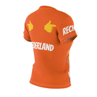 Women's Tee - Aanvalluhhhh Dutch Football Team Support Shirt