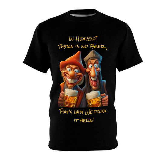 Beer Buddies Unisex Tee - Dutch Saying Humorous T-Shirt for Social Beer Lovers
