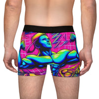 Vibrant Graphic Men's Boxers - Colorful, Stylish Comfort for Bold Individuals
