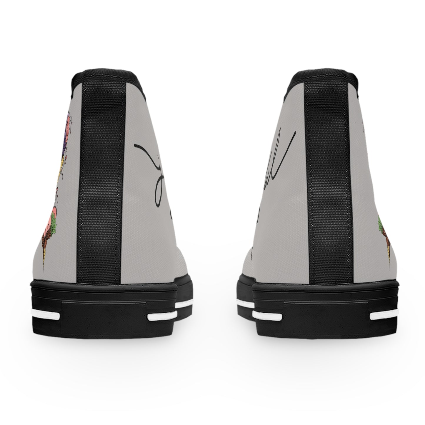 Women's High Top Sneakers Joyful