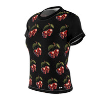 Women's T-Shirt CherrieSkull RebelStyle (Reserved)