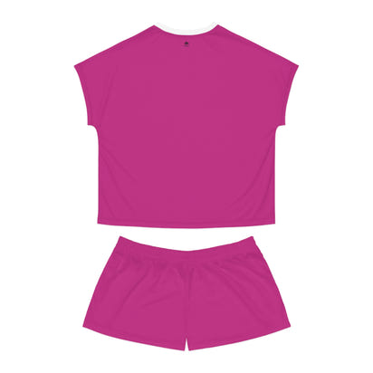 Cute Women's Pajama Set with Teddy Bear Cuddles