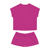 Cute Women's Pajama Set with Teddy Bear Cuddles