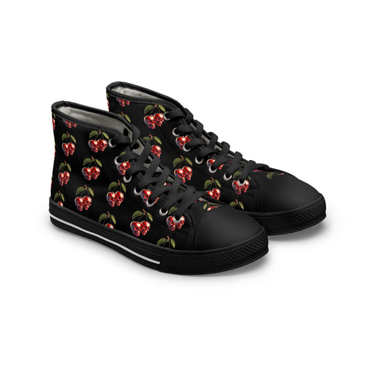 Women's High Top Sneakers Cherrisch
