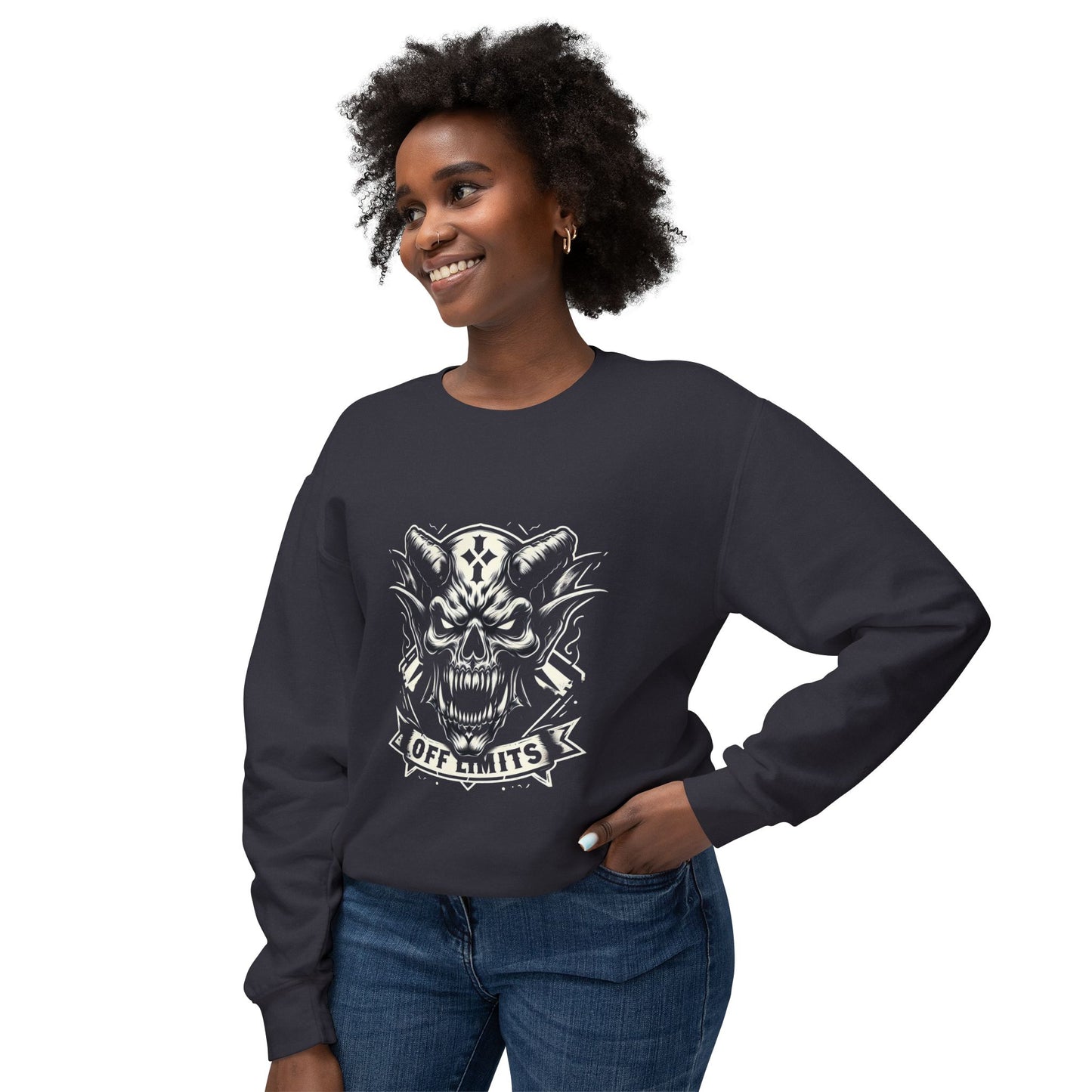 Rave Crewneck Sweatshirt - Off Limits Print