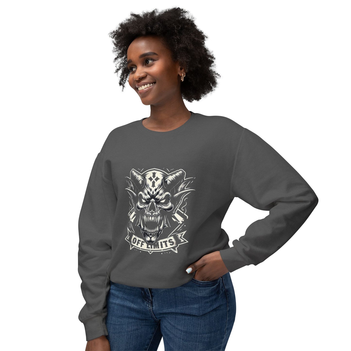 Rave Crewneck Sweatshirt - Off Limits Print