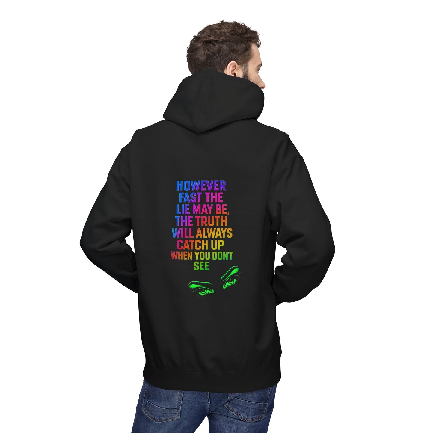 Catch the Truth Unisex Fleece Hoodie
