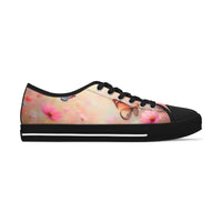 Women's Low Top Sneakers SpringButterfly01
