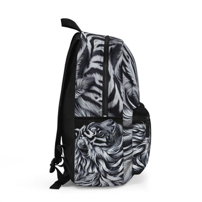 Tiger Print Backpack